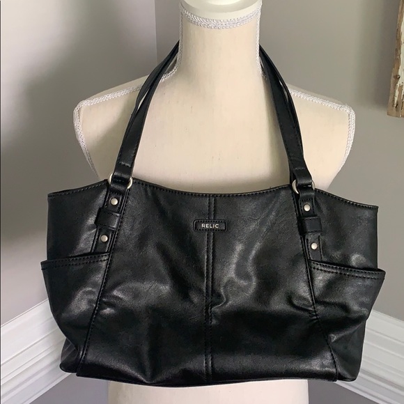 Faux Leather Relic Purse